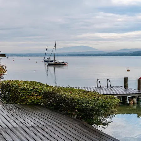 With Air Conditioning Near Woerthersee Dağ evi Schiefling am See